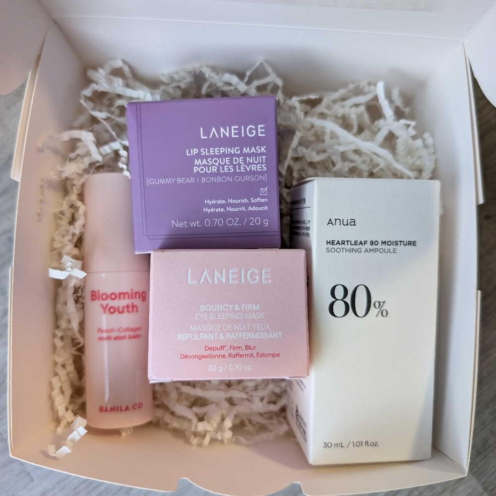 XMAS KOREAN BEST SELLERS GIFT SET 🎅 Laneige & Banila Co & Anua Skincare Bundle